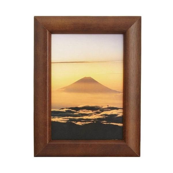 富士フイルム フジカラー デジフォトフレームD3 L ブラウン D3L BR 1枚 540-4546（直送品）