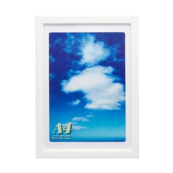 富士フイルム フジカラー デジフォトフレームD4 A4ホワイト D4A4 W 1枚 554-7177（直送品）