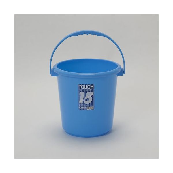 SANKO pla 502314 バケツ本体 ニュー タフバケツ 15型本体 B ブルー パイ313×パイ313×306 02314 1個（直送品）