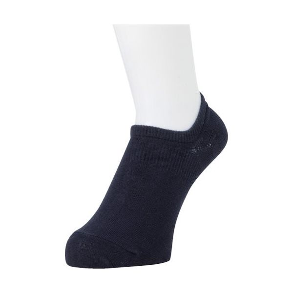 岡本 オカモト ココピタ無地スニーカー丈25ー27ネイビー 470-422 -26-79 1足 507-7827（直送品）