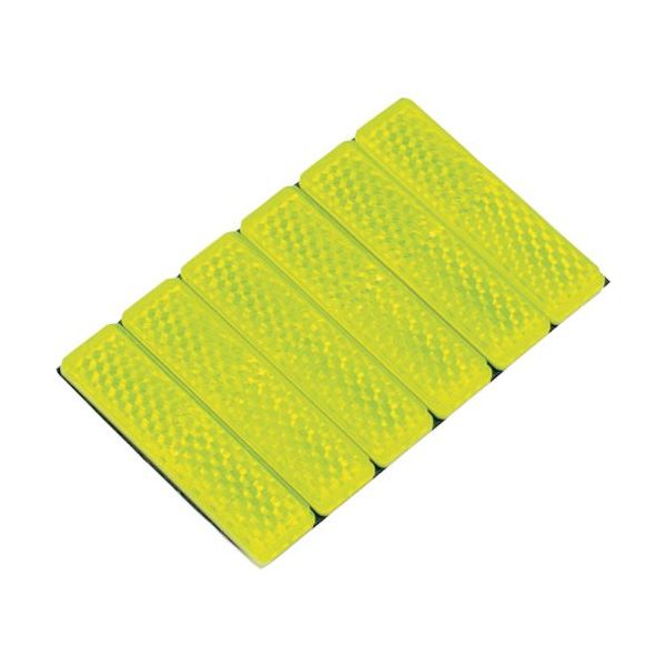 マイスト 反射レンズ(粘着剤付) イエロー(6個入) 5013 1袋(6個) 556-2883（直送品）