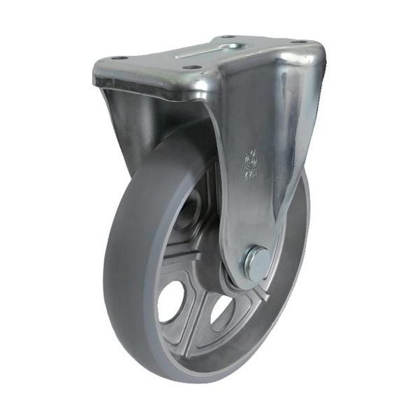 プレート式 固定 キャスター アルティメットウレタン 車輪径100mm PMタイプ PMR型 取付寸法80×45 PMR-100AUU 1個（直送品）