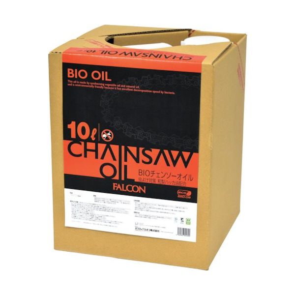 パワーアップジャパン FALCON チェンソーオイル 10L PSCS10 1本 561-3459（直送品）