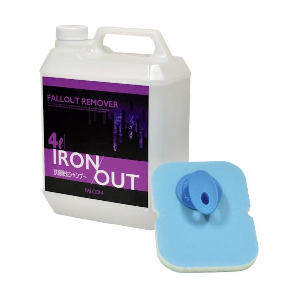 パワーアップジャパン FALCON IRON OUT 4L PBIR04 1個 561-3454（直送品）