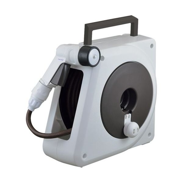 タカギ ホースリール オーロラNANO 10m(BR) RM110BR 1台 574-6501（直送品）