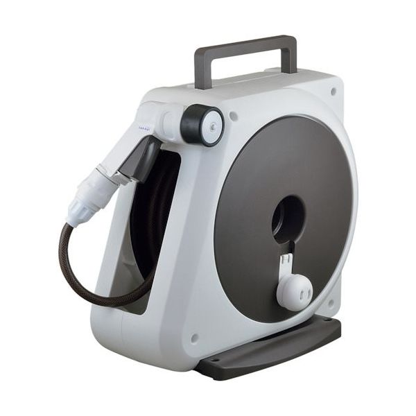 タカギ ホースリール オーロラNANO 20m(BR) RM220BR 1台 574-6500（直送品）