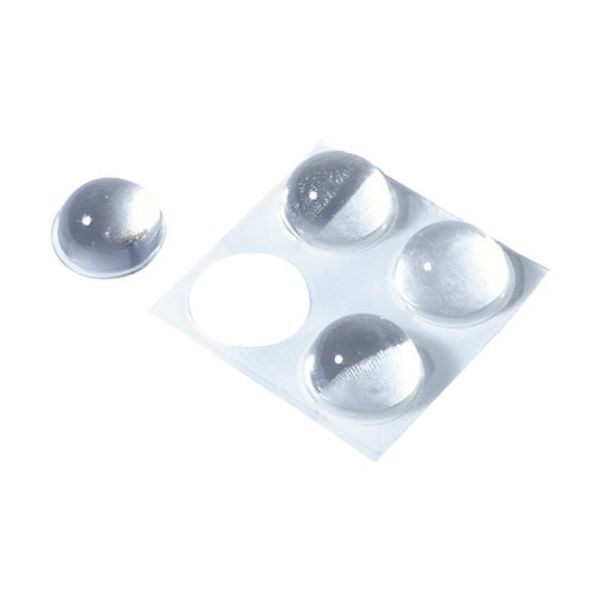 八幡ねじ YAHATA 戸当たりクッション粘着付 12.7X3.5(8入) 4979874094117 1袋(8個) 417-4132（直送品）