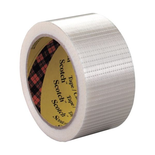 スリーエム ジャパン 3M フィラメントテープ 8959 75mmX50m 75X50 1セット(12巻) 103-8909（直送品）