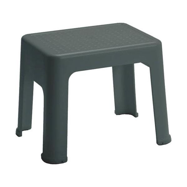 小原産業 プラステップ 一体型踏み台 29cm グレー ST-323 1セット(4個)（直送品）