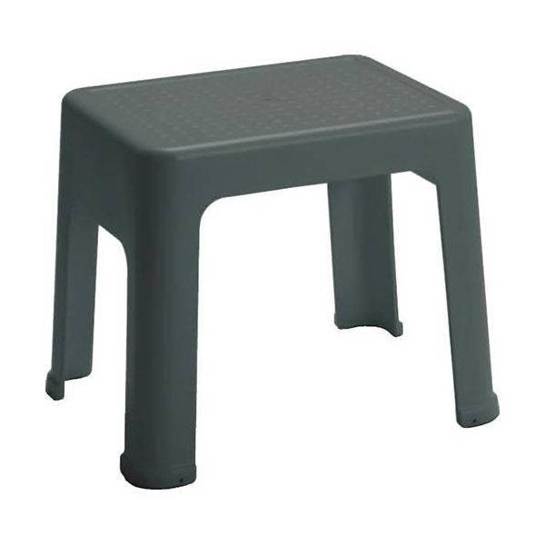 小原産業 プラステップ 一体型踏み台 39cm グレー ST-303 1セット(2個)（直送品）