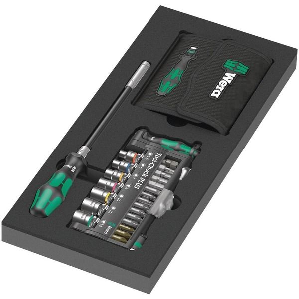 Wera Werk ヴェラ 57点組 ウレタン入りツールチェックビットセット 150150 1セット（直送品） - アスクル