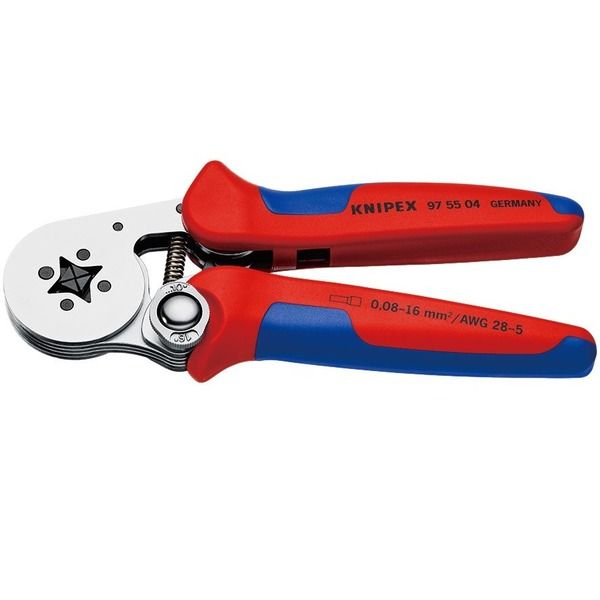 KNIPEX クニペックス 圧着ペンチ 97 55 04 1丁（直送品） - アスクル