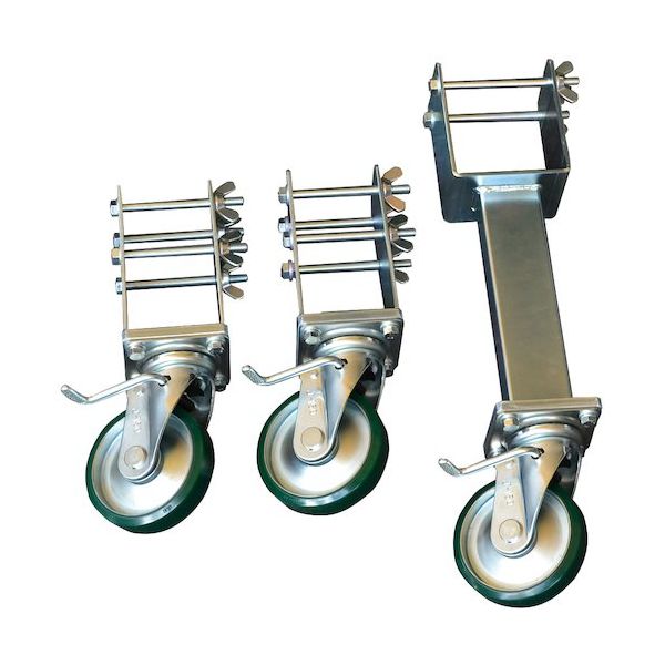 ピカコーポレイション PiCa MWAオプション 車載専用キャスターセット MWA-CA 1セット(3個) 381-4234（直送品）