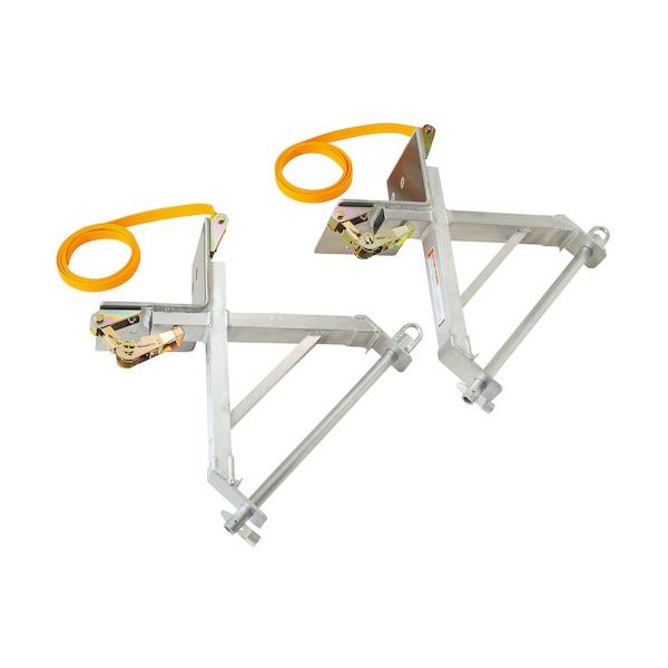 ピカコーポレイション PiCa はしご取付金具 イージークライマー LH-36B 1セット(2台) 381-4281（直送品）