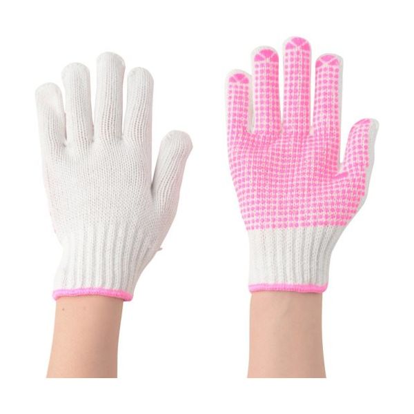 アトム すべり止め手袋 女性用 5双組 4990LA-5P 1袋(5双) 813-6832（直送品）