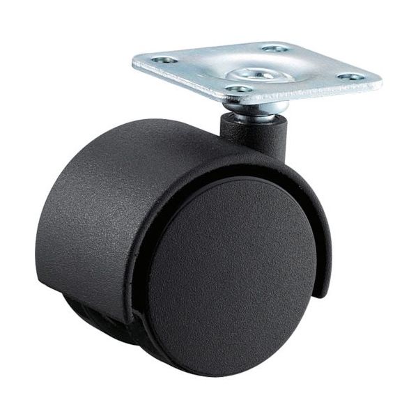 アイテック 光 双輪キャスタープレートタイプ 40 KWP-40 1個 820-1727（直送品）