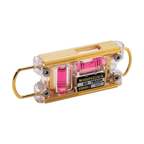 エビス SK 水平器 鳶レベル2 ゴールド ED-TB2GR 1個 420-2456（直送品）