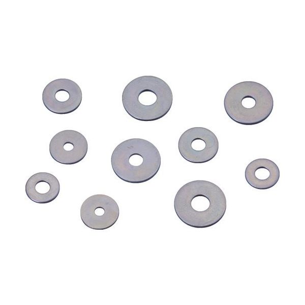 カメダデンキ カメダ 平ワッシャー Wー23ー3C (100個入り) 1袋(100個) 808-5111（直送品）