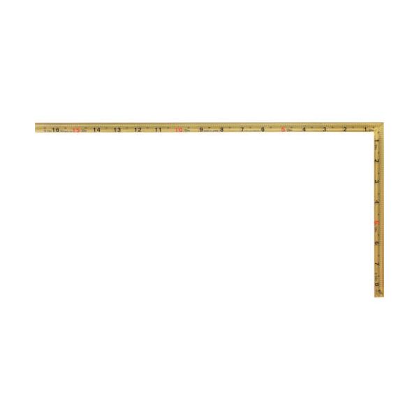 新潟精機 SK 金曲尺 1尺6寸 快段目盛 両同目 GSDD-16SKD 1本 420-2410（直送品）