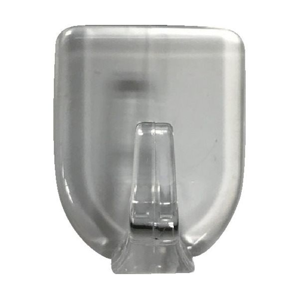 小久保工業所 KOKUBO 透明粘着フック 大 2個入 クリア KM-079 1パック(2個) 353-4240（直送品）