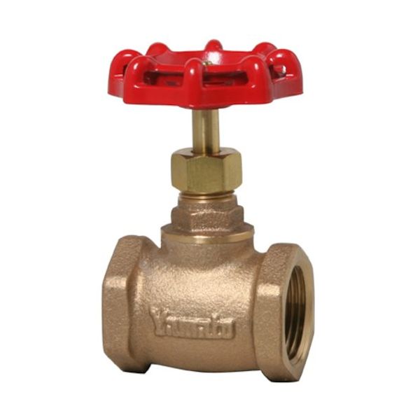 大和バルブ グローブバルブ 40A(100型、青銅) BS 40A 1個 472-1597（直送品）