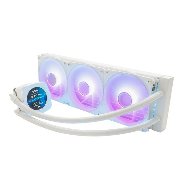 OWLTECH LCD ARGB LEDヘッド搭載360mmサイズ 水冷CPUクーラー