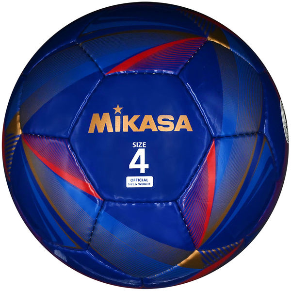 MIKASA(ミカサ) サッカー4号検定球 ネイビー FT428DNB 1球（直送品） - アスクル