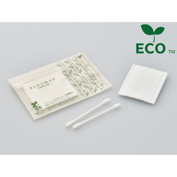 ダイト ホテルアメニティ コットンセット ハスクシリーズ 00475189 1ケース(500点×2))（直送品）