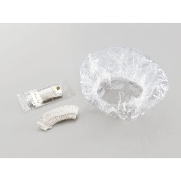 ダイト ホテルアメニティ シャワーキャップ(アコーディオンタイプ) カラットシリーズ 00475195 1ケース(500点×4))（直送品）