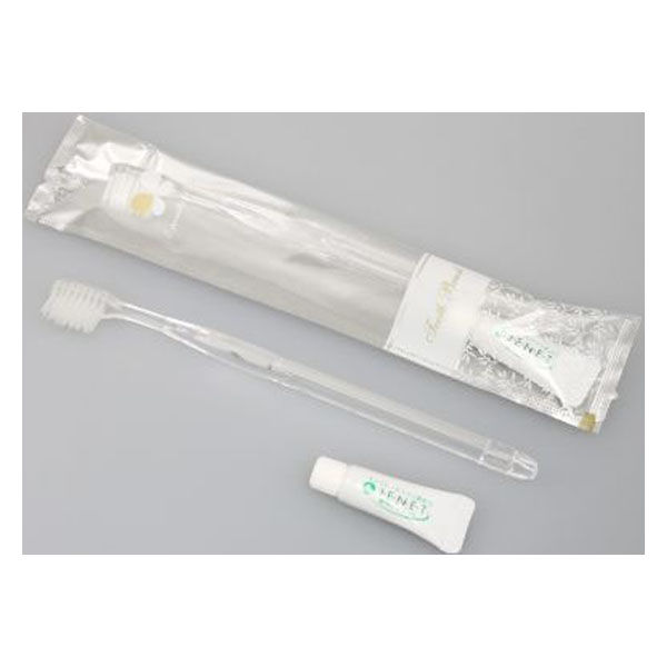 ダイト ホテルアメニティ ハブラシ(クレール28穴) 5gラミネート クリア カラットシリーズ 00475453 1ケース(250点×8))（直送品）