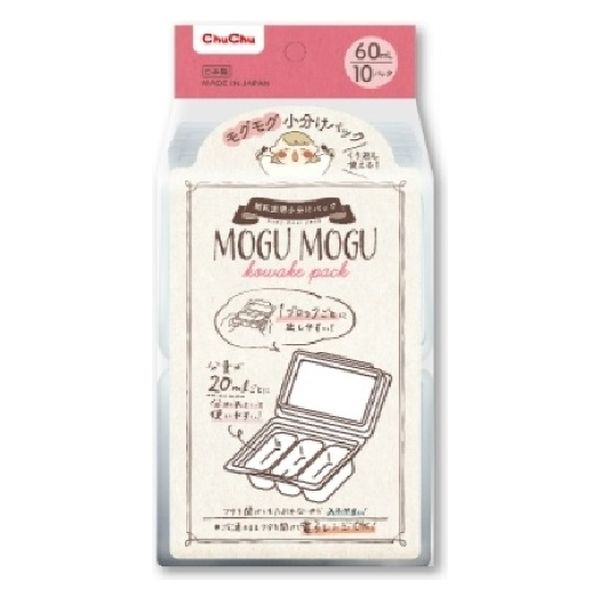 ジェクス チュチュ モグモグ小分けパック 60ML 1袋(10個入) 4973210995359（直送品）