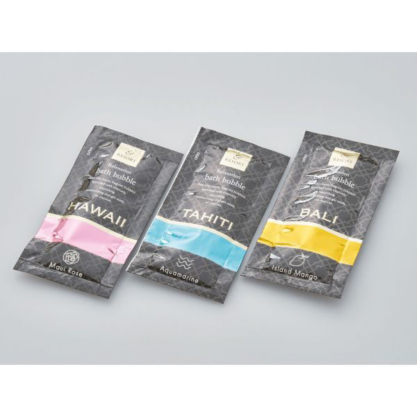 ダイト ホテルアメニティ アンドリゾート リキッドバブルバス(3種アソート) 00475743 1ケース(100点×6))（直送品）