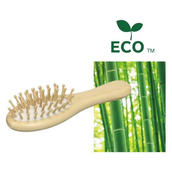 ダイト ホテルアメニティ クッションヘアーブラシ B100 竹製 クリアOPシリーズ 00475806 1ケース(200点×2))（直送品）