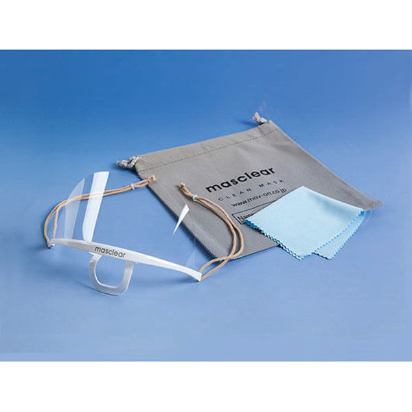 大一産業 プラスチックマスク マスクリア エコノ10個入り 00691036 1パック(1点)（直送品）