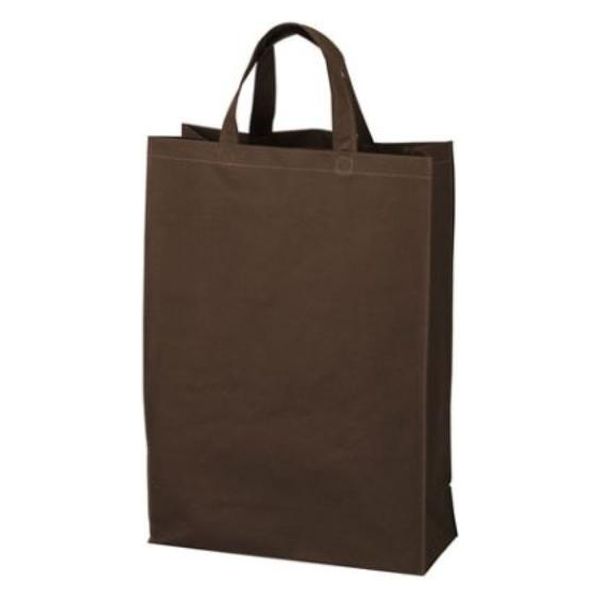 ベルベ エコバッグ 9228 ベーシックトート 100 中縦(ダークブラウン) 00769518 1ケース(50点×2))（直送品）