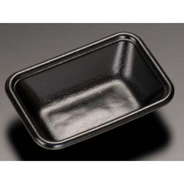 リスパック 発泡トレー J-15-10F 黒 FLFG025 1ケース(100点×32))（直送品）