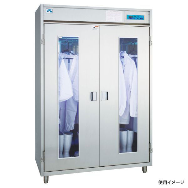 ピオニーコーポレーション 器具殺菌庫 衣服用乾燥式オゾン殺菌庫 OC-120 1パック(1点)（直送品）