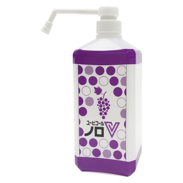 セッツ ユービコールノロV用つめかえ角容器(ポンプタイプ)1L Z-104 1ケース(1点×6))（直送品）