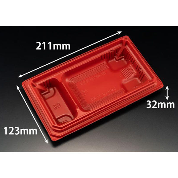 リスパック どんぶり容器 バイオD枠重3-2BRBS RHBN273 1ケース(50点×18))（直送品）