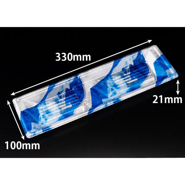 リスパック 寿司容器 万角33-10B きりり青 RSAK567 1ケース(50点×20))（直送品）