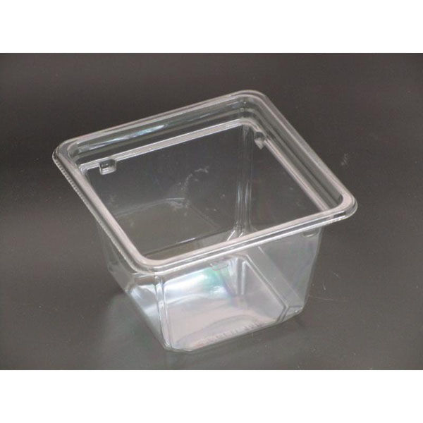 リスパック サラダ容器 バイオカップ キューブ 11-70B PABK104 1ケース(50点×18))（直送品）