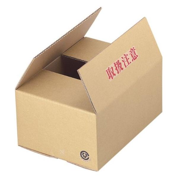 ヤマニパッケージ ダンボール A式茶80(3号) EE-315 1ケース(1点×40))（直送品）