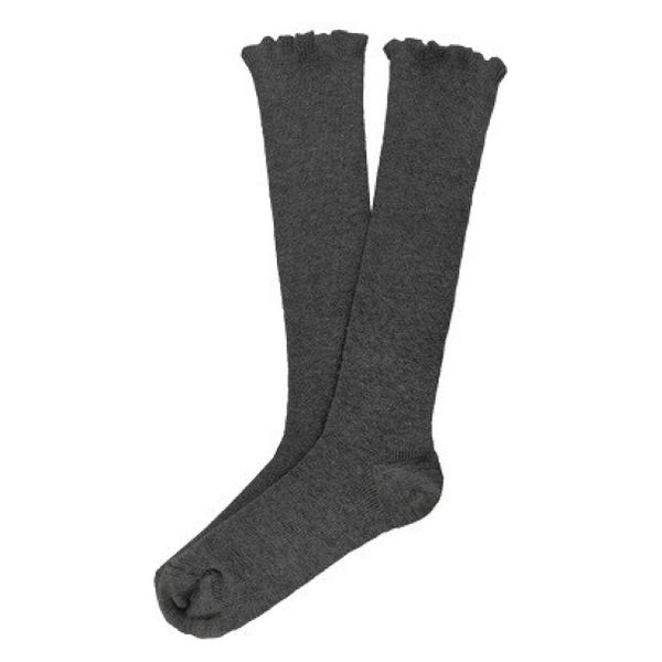 日本エンゼル 超のびのびくつ下ハイソックスタイプ チャコール R-991(24-26CM) R-991 1足（直送品）