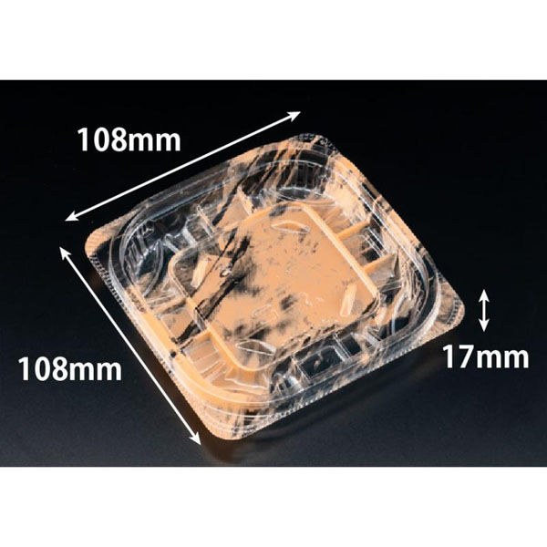 リスパック 惣菜容器 バイオ リデュー 200B あさみ夕日 PBDA036 1ケース(50点×40))（直送品）