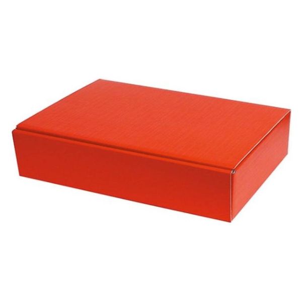 ヤマニパッケージ ギフト箱 SK-154 はっ水レッドボックス小 1ケース(1点×50))（直送品）