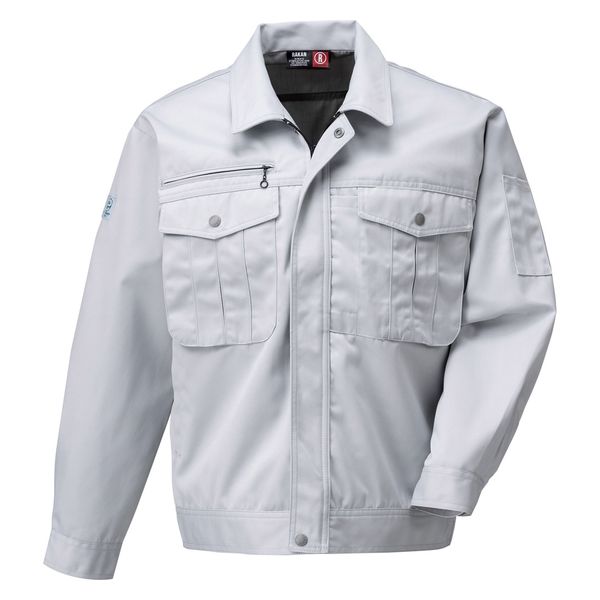 日新被服 ジャンパー E5516-40-L シルバー 1着（直送品）