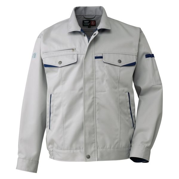 日新被服 ブルゾン E5519-40-M シルバー 1着（直送品）