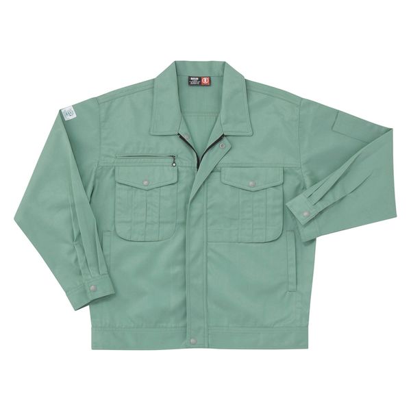 日新被服 ブルゾン E5556-16-BIG ナイルグリン 1着（直送品）