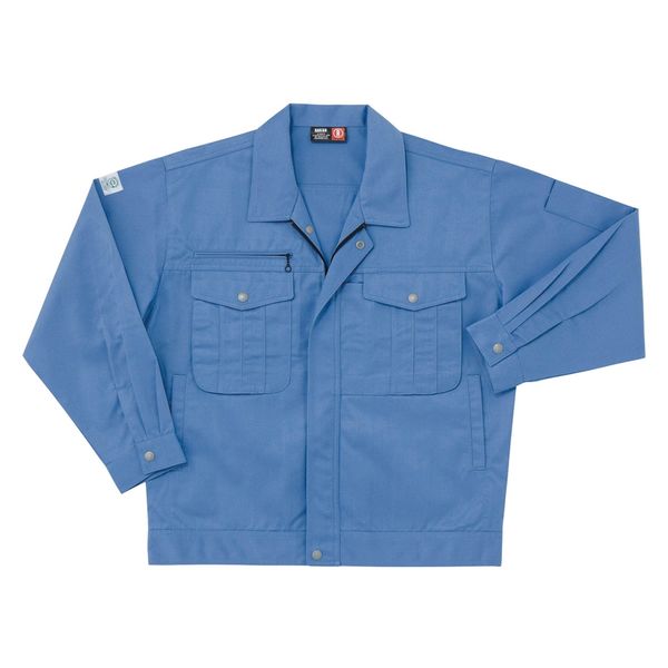 日新被服 ブルゾン E5556-30-L ブルー 1着（直送品）
