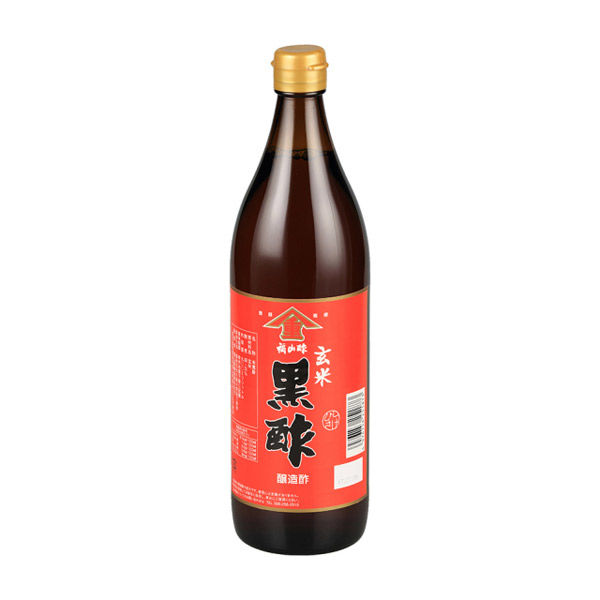 福山酢醸造 玄米黒酢900ml×1本 4976756251873 1本(900g)（直送品